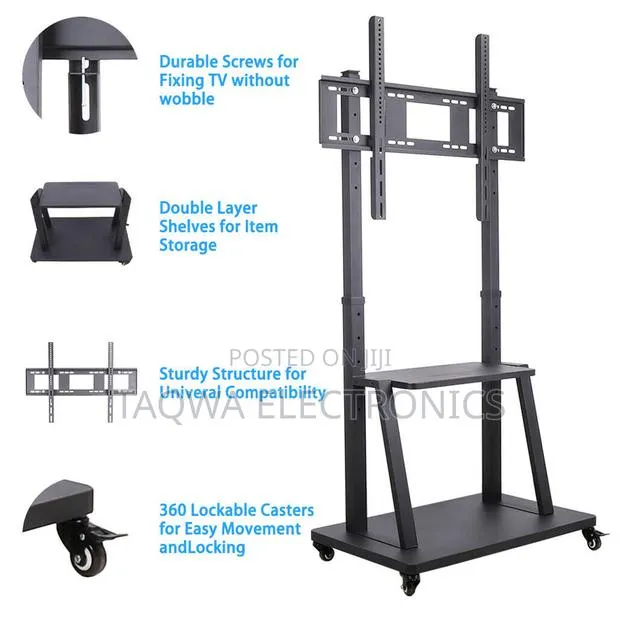 Flat- Panel Universal Mobile Tv Stand 32-75 · Photo 1