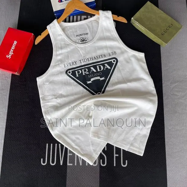 White Cotton Tanks · Photo 1