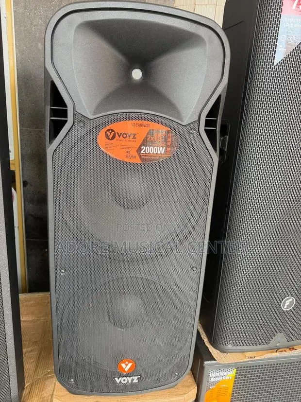 Voyz 2000w Double Rechargeable Speaker · Photo 1