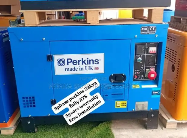 Calm Energy Experts Perkins 3phase 22kva Generator Fully Ats · Photo 1