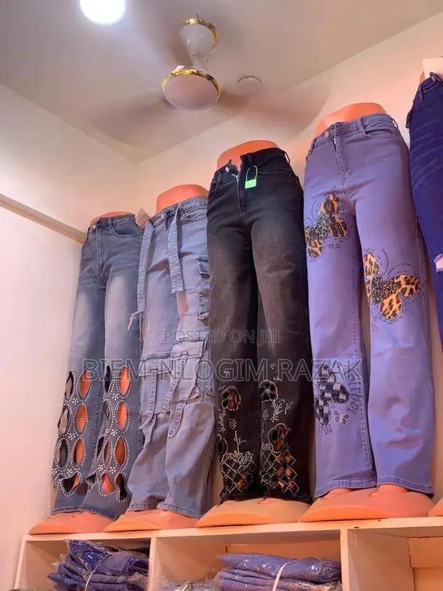 Topmost Quality Ladies Casual Baggy Jeans Available in Stock · Photo 1