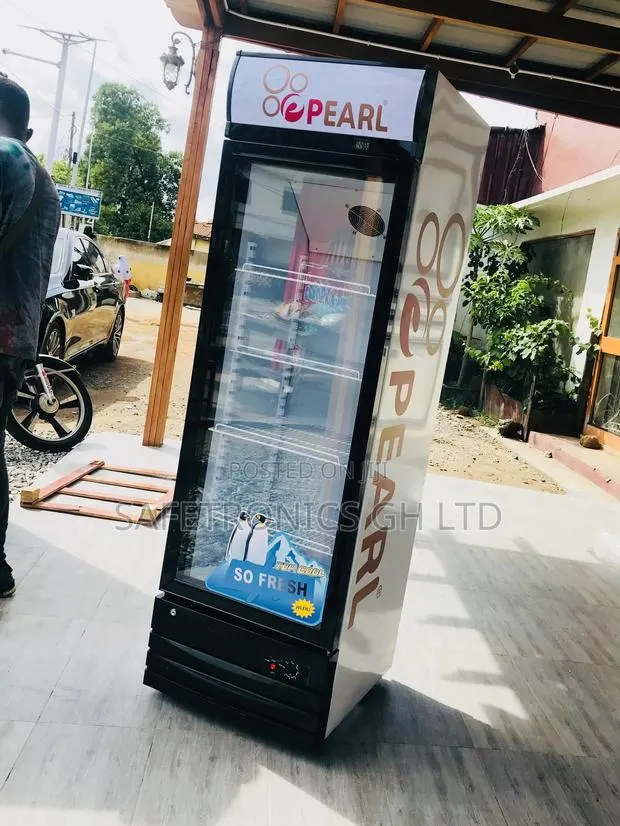 Brand New Single Door Pearl Glass Display PVC-37 · Photo 1