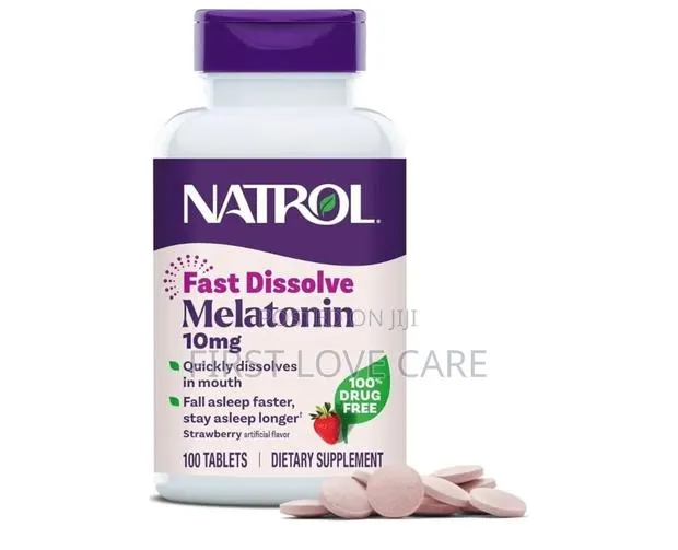Natrol Melatonin Sleep 10mg Quick Dissolves in in Mouth 100 Tablet · Photo 1