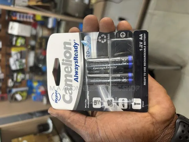 Hyper Camelion Always Ready Rechargeable Aa Nh 2500mhh Battery · Photo 1