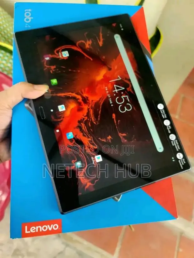 New Lenovo Tab 4 10 Plus 64 GB Black · Photo 1