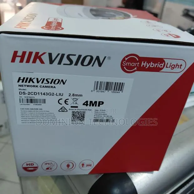 Hikvision Ds-2cd1143g2-Liu 4mp Ip Colorvu Dome Camera Audio · Photo 1