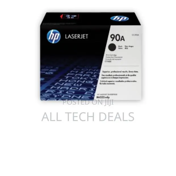 Hp 90a Black Laserjet Toner Cartridge With Smart Printing Technology · Photo 1
