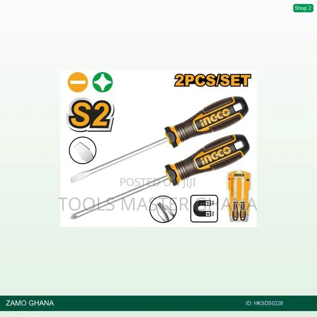 2 PCS Screwdriver - Hksds0228 · Photo 1