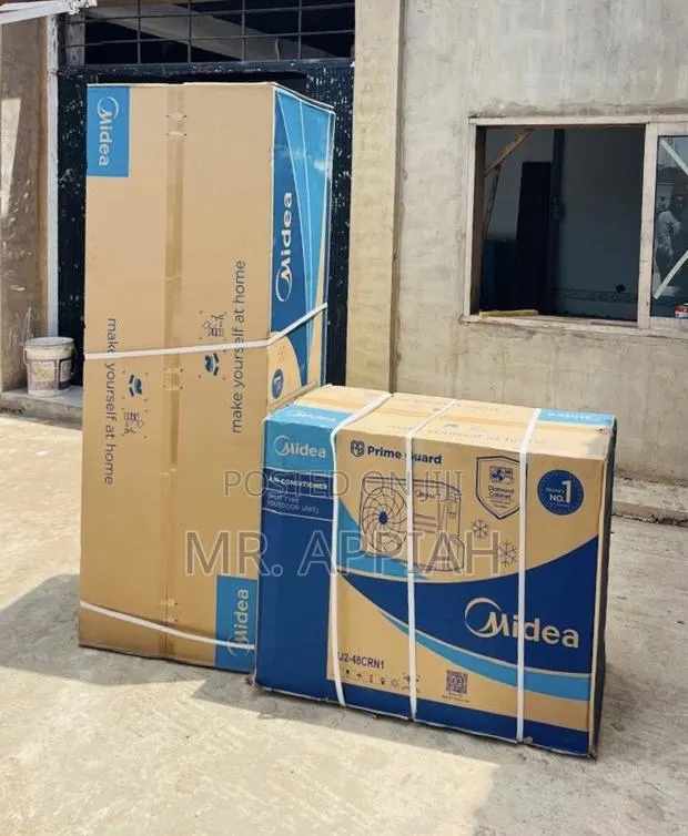Super Affordable Midea 3.5hp Floor Standing Ac(White) · Photo 1