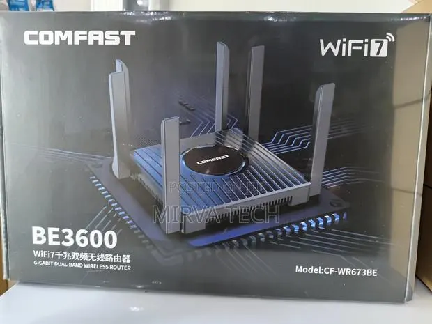 Comfast BE3600 Wi-Fi 7 Dual-Band Mesh Router CF-WR673BE · Photo 1