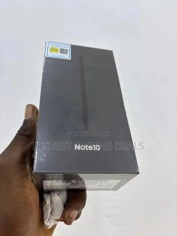 New Samsung Galaxy Note 10 5G 256 GB Black · Photo 1