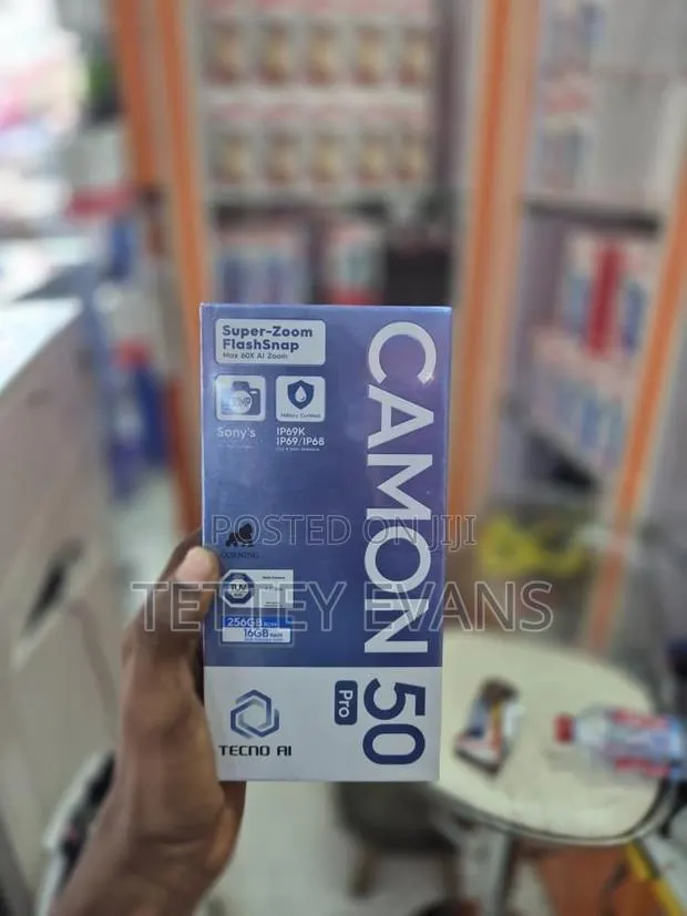 New Tecno Camon 50 Pro 256 GB Gray · Photo 1