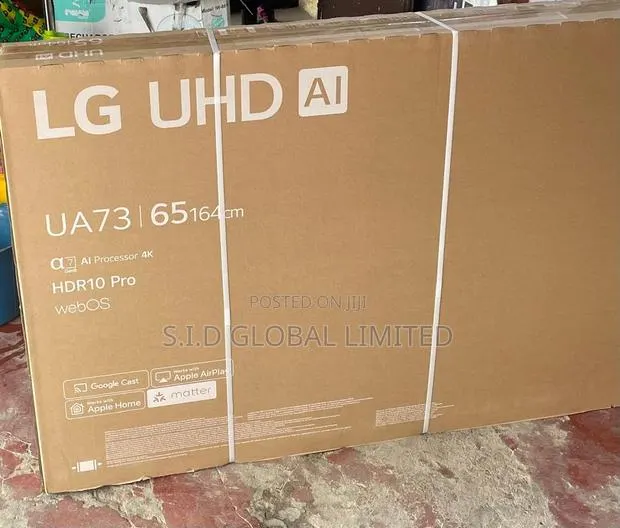 Experience Pure Brilliance on Lg 65" Ua73 Uhd Ai Tv · Photo 1