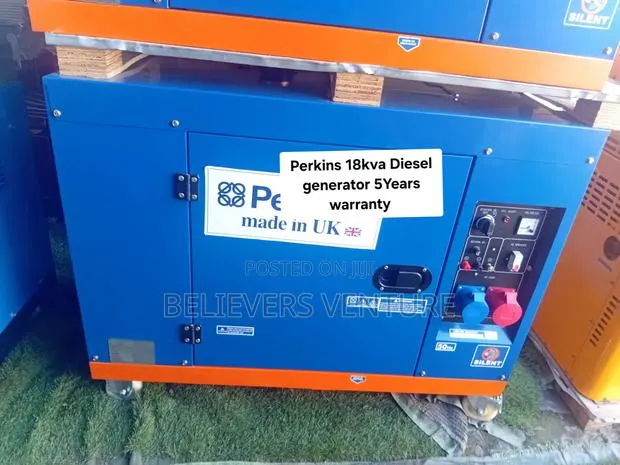 Perkins 18kVA Generator–Powerful 18kVA Diesel Generator for Dependable · Photo 1