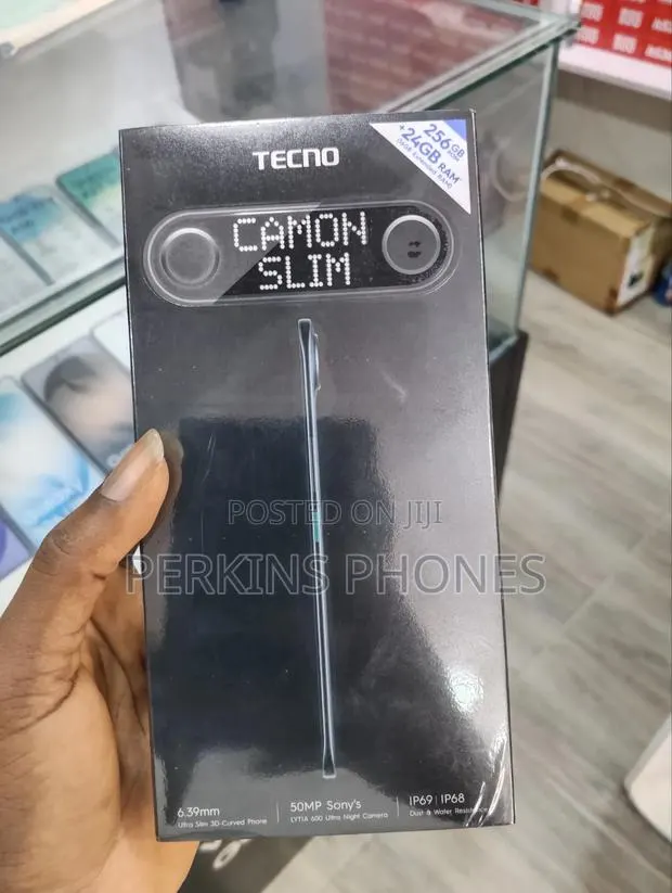 New Tecno Camon Slim 256 GB Black · Photo 1