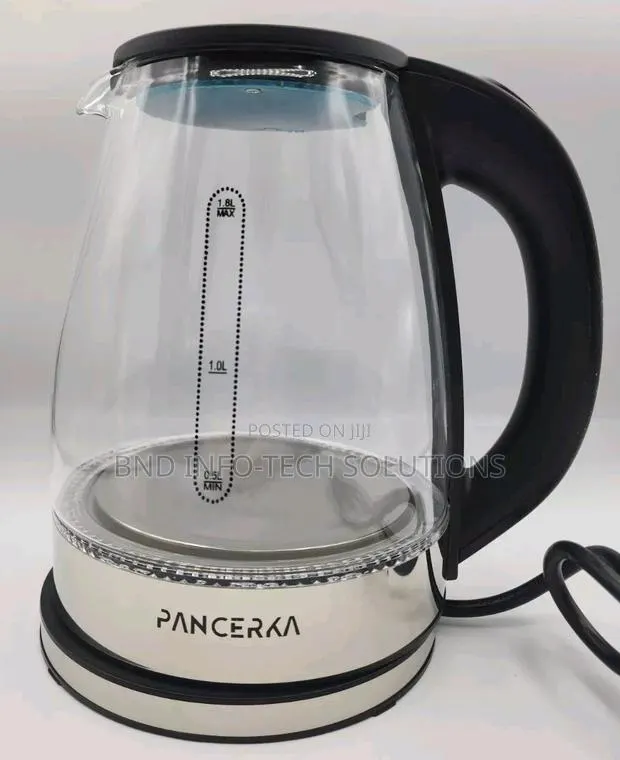 PANCERKA Glass Electric Kettle 1.8L 110V · Photo 1