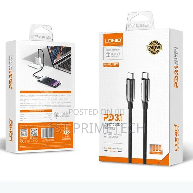 Ldnio 1 Meter C to C Cable · Photo 1