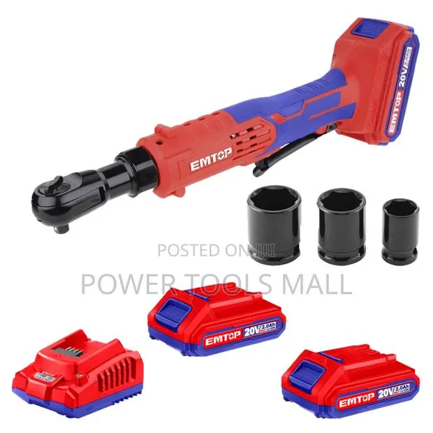 Emtop Cordless Drive Ratchet · Photo 1