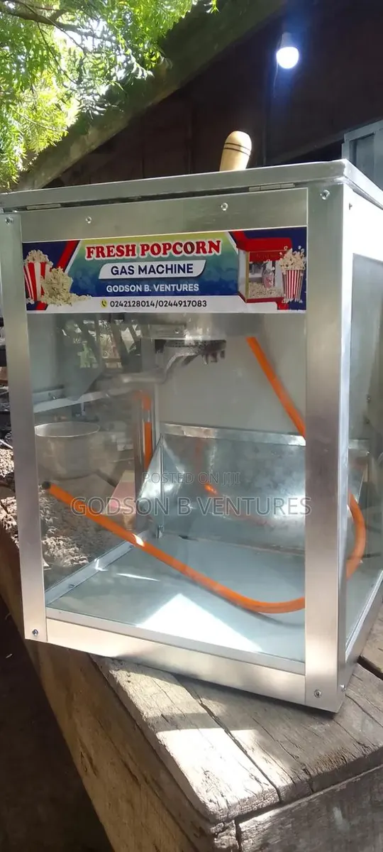 Gas Popcorn Machine · Photo 1