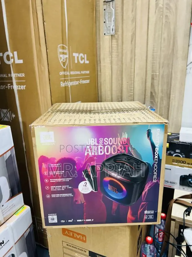 Original JBL PartyBox Encore Essential 2 Portable Speaker(Black).. · Photo 1