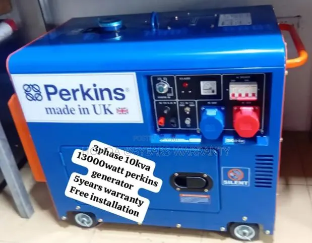 Rader Energy 10kva 3phase Perkins Generator Diesel 10kva · Photo 1