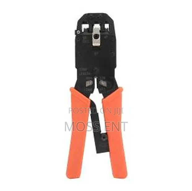 Network Plier 8 Inch Prof. More in One Modular Crimping Pl - H · Photo 1