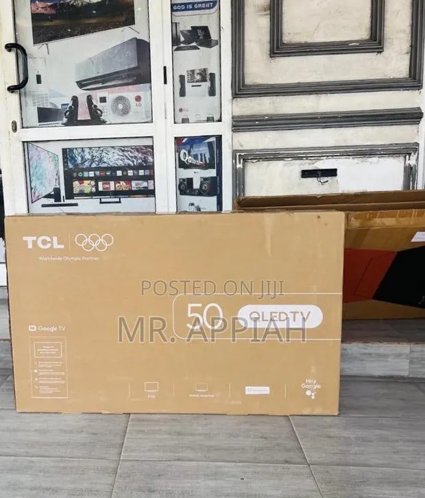 Choose Classic TCL 50” Qled Smart Satellite Android TV(Black) · Photo 1
