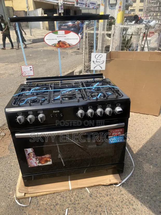 Sleek Ferre 5burner GasCookerOven Grill · Photo 1