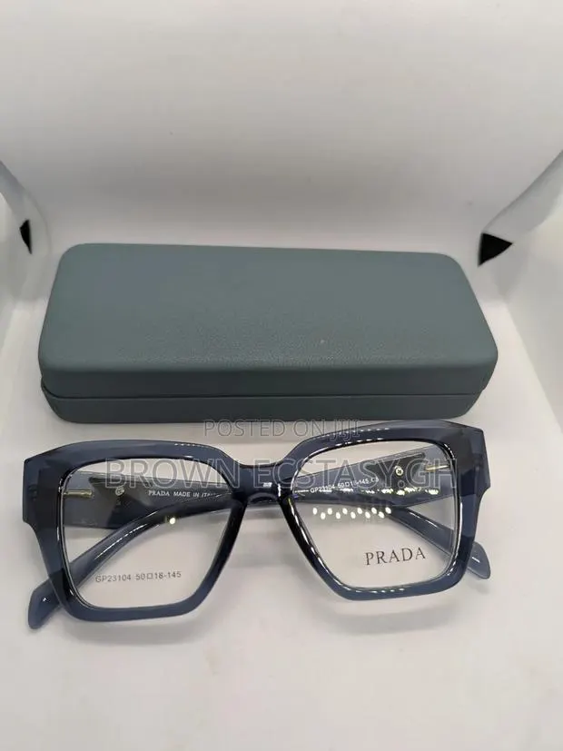 Prada Dark Blue Eyeglasses · Photo 1