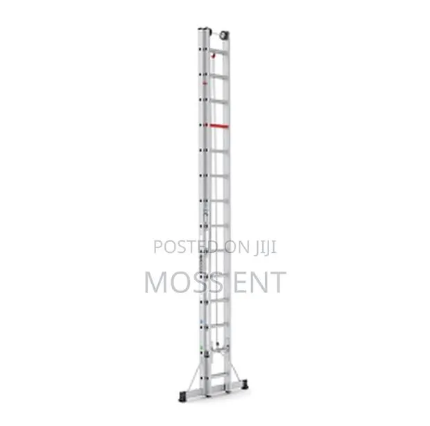 Cm 2x13 Rope Pulley Double Ladder With Wheel Alu - Cm-M1008 · Photo 1
