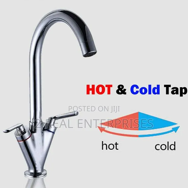 Kitchen Sink Mixer Tap Hot and Cold Faucet With Hose · Photo 1
