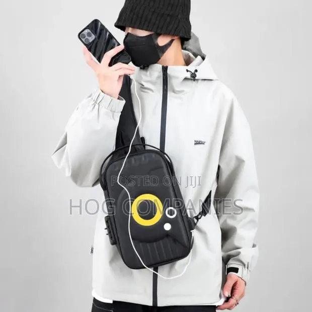 Waterproof Anti-Theft Side Bag With USB Charging · Photo 1