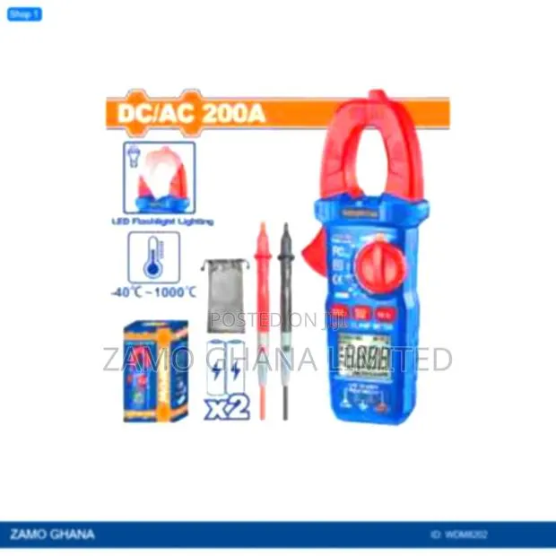 Dc/Ac Clamp Meter - Wdm8202 · Photo 1
