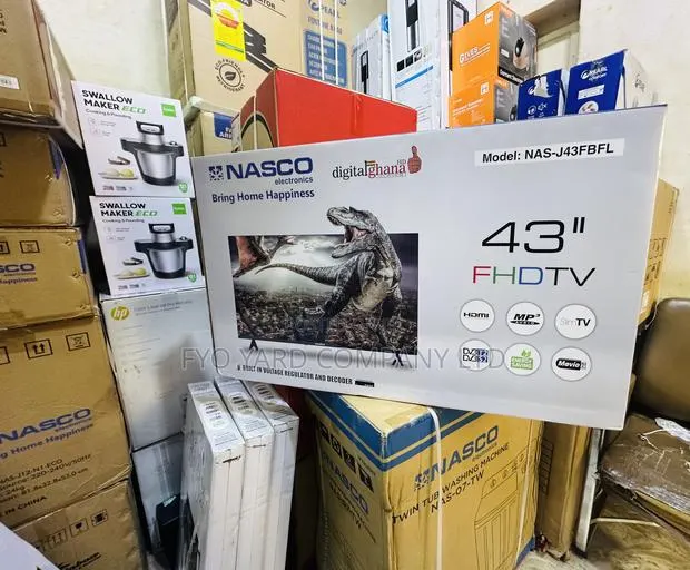 Nasco 43 Inch Digital Satellite Hd Led Tv With More Clear Channels · Photo 1