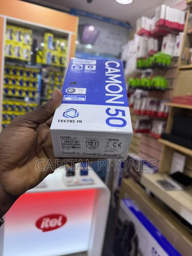 New Tecno Camon 50 256 GB Gray · Photo 1
