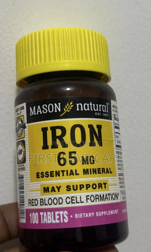 Mason Natural Iron 65mg Essential Mineral May Support · Photo 1