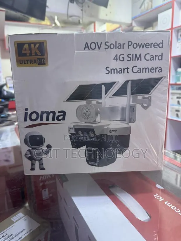 Aov Solar Powered 4g Sim Card Smart Camera · Photo 1