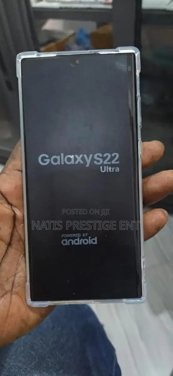 New Samsung Galaxy S22 Ultra 5G 256 GB Black · Photo 1