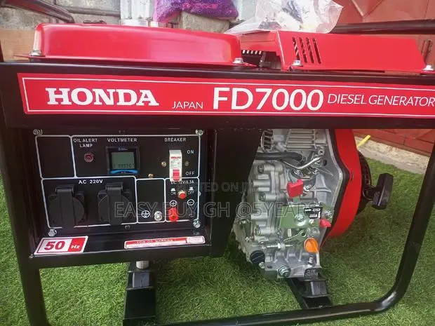 Honda Stable 7.5kva Keystart Diesel Engine · Photo 1