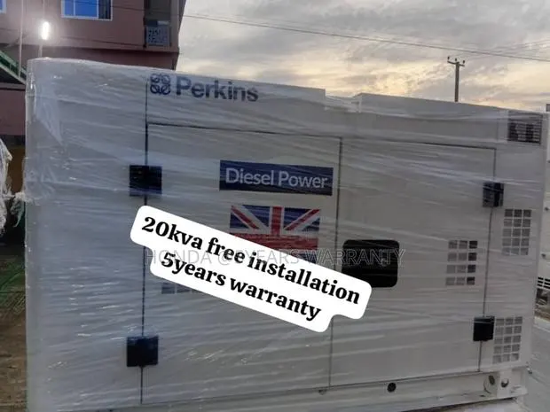 Emergency Power Supply Perkins 20kva Diesel Generator Silent · Photo 1