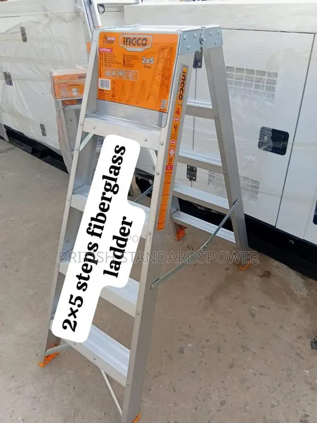 Double Slide Ladder Fiberglass 2×5 Steps Ladder · Photo 1