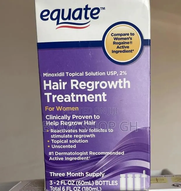 Equate Minoxidil for Women Hair Growth Hairloss Treatment · Photo 1
