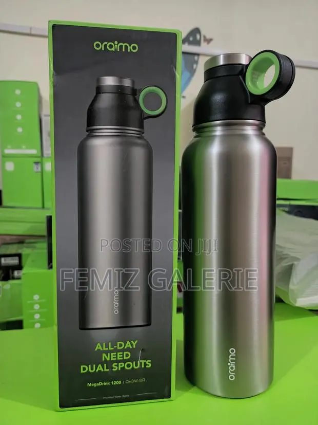 Oraimo Megadrink 1200 Leakproof Portable 1.2l Insulated Water Bottle · Photo 1