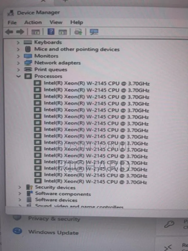 Desktop Computer HP Z4 G4 32GB Intel Xeon SSD 512GB · Photo 1