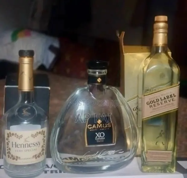 Empty Liquor Bottles · Photo 1
