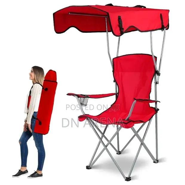 Folding Camping Recliner
Beach Chair With Canopy Poolside · Photo 1