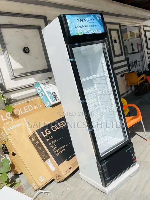 Fabulous Singledoor Glass Nas-Fl350-1dr Display Fridge · Photo 1