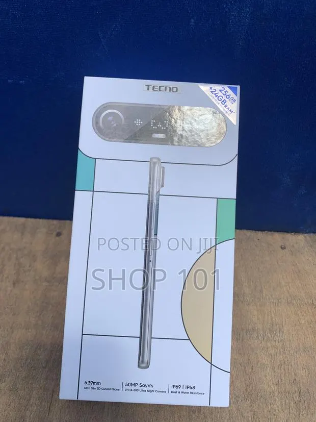 New Tecno Camon Slim 256 GB White · Photo 1