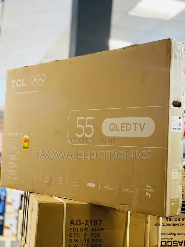 TCL 55t6d -55”Qled Android Google Tv · Photo 1