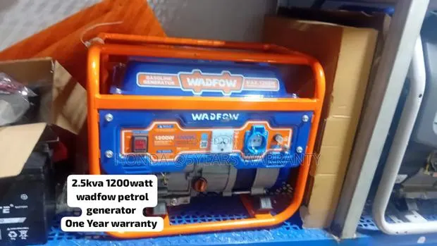 2.5kva Wadfow Petrol Generator 1200watt · Photo 1